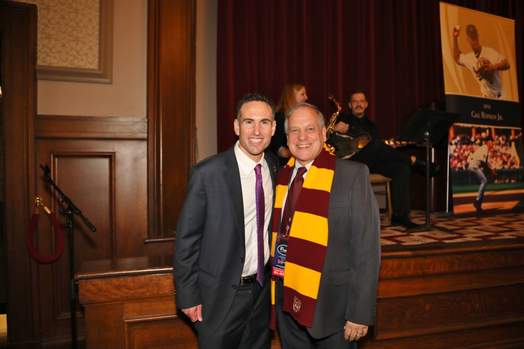 Marc Schreiber, Vice President Marketing and Development St. Louis Sports Commission,
Frank Viverito, President St. Louis Sports Commission